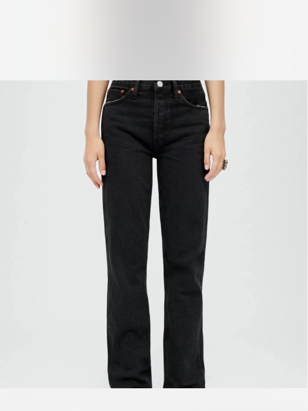 Redone high waist jeans size 25